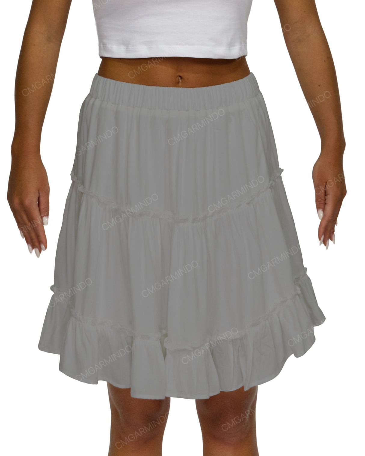 Mini Tiered Skirt