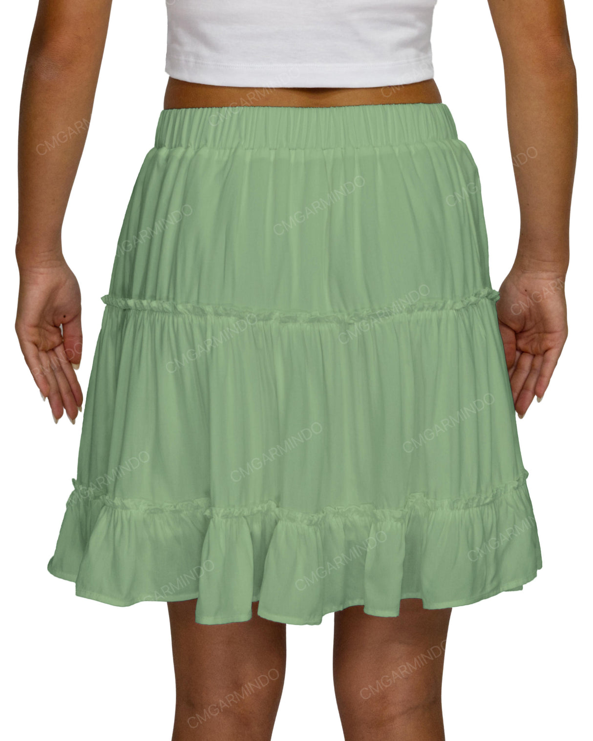 Mini Tiered Skirt