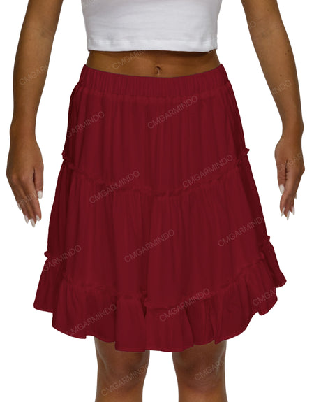 Mini Tiered Skirt