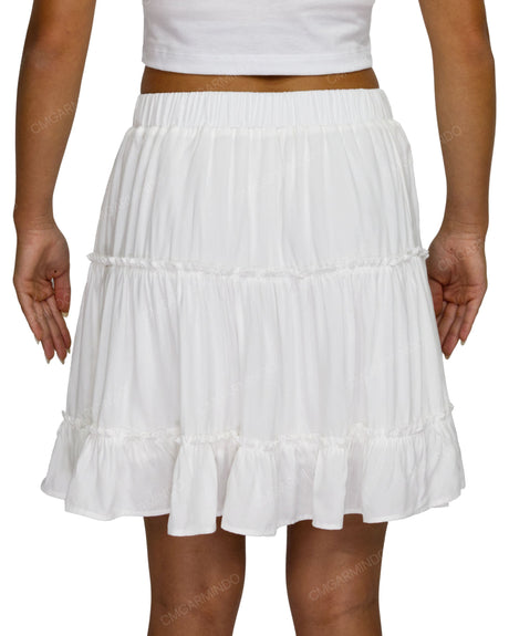 Mini Tiered Skirt