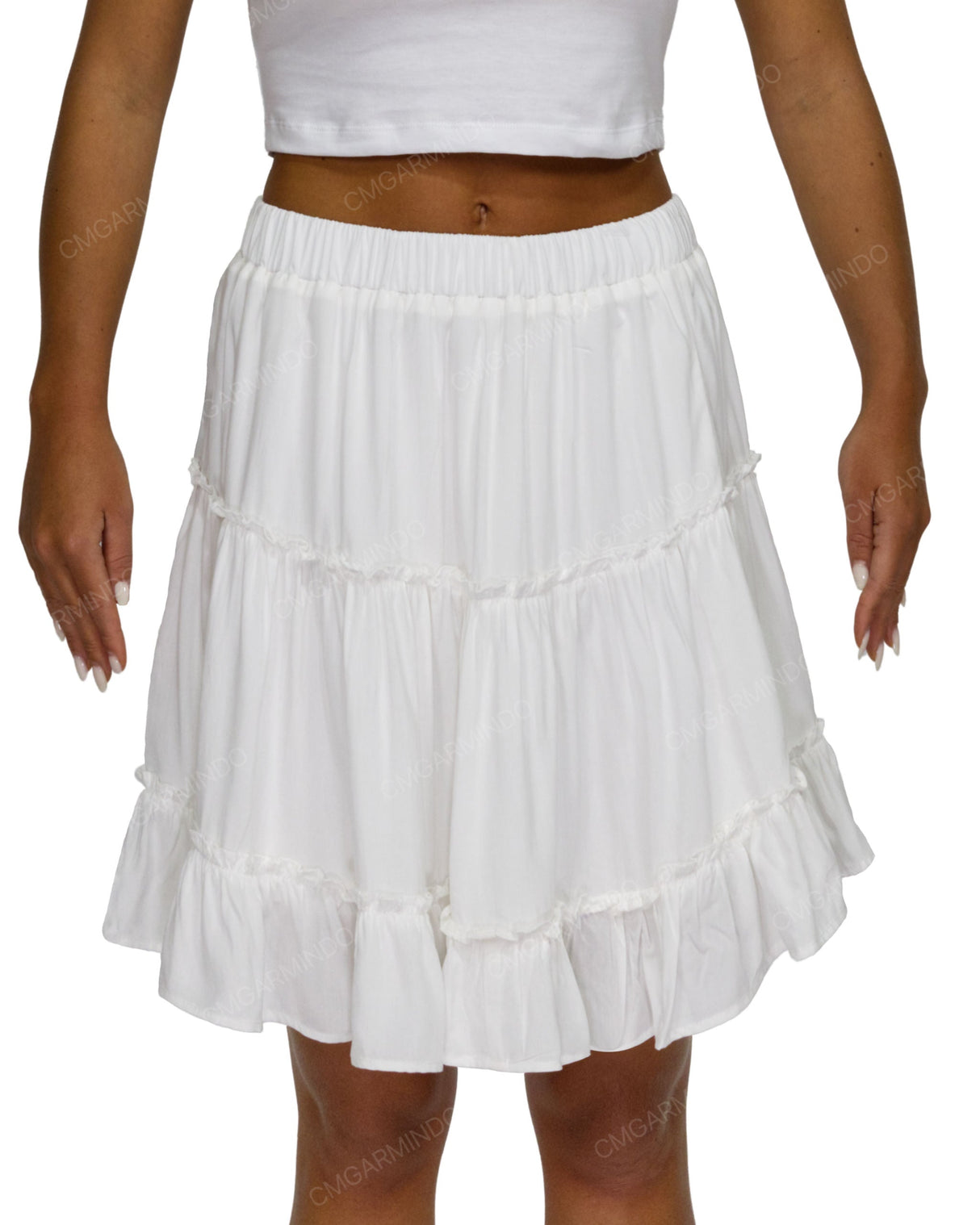 Mini Tiered Skirt