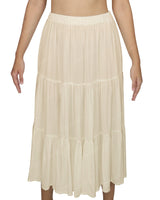 Midi Tiered Skirt
