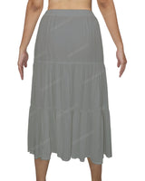 Midi Tiered Skirt