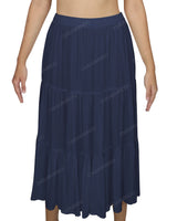 Midi Tiered Skirt