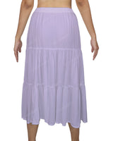 Midi Tiered Skirt