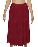 Midi Tiered Skirt
