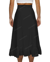 Midi Side Slit Skirt