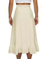 Midi Side Slit Skirt