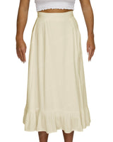 Midi Side Slit Skirt