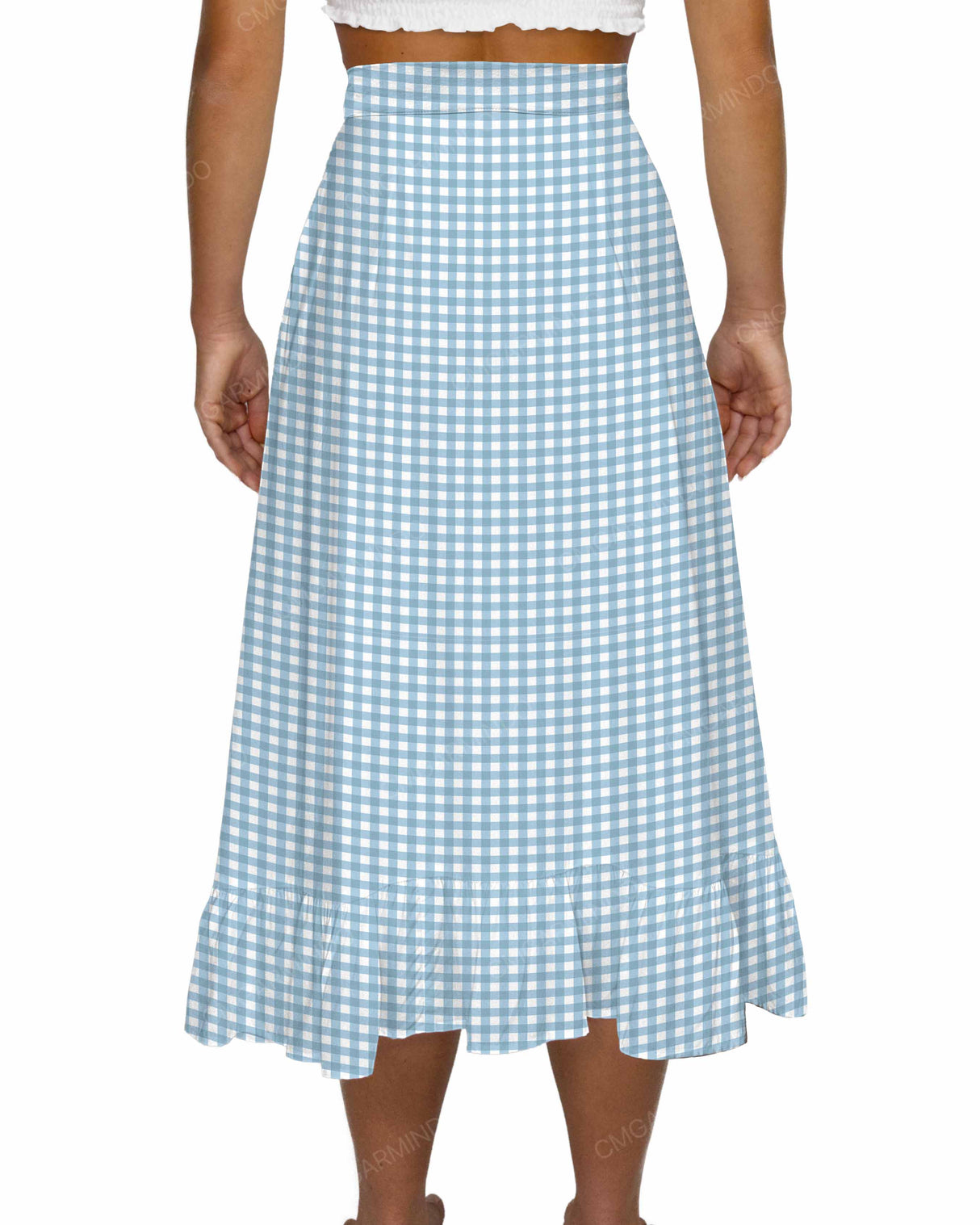Midi Side Slit Skirt