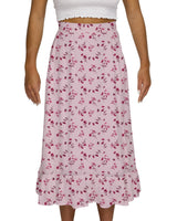 Midi Side Slit Skirt