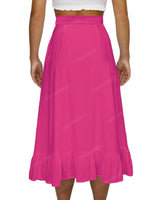 Midi Side Slit Skirt