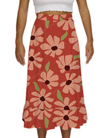 Midi Side Slit Skirt