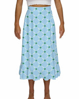 Midi Side Slit Skirt