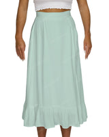 Midi Side Slit Skirt