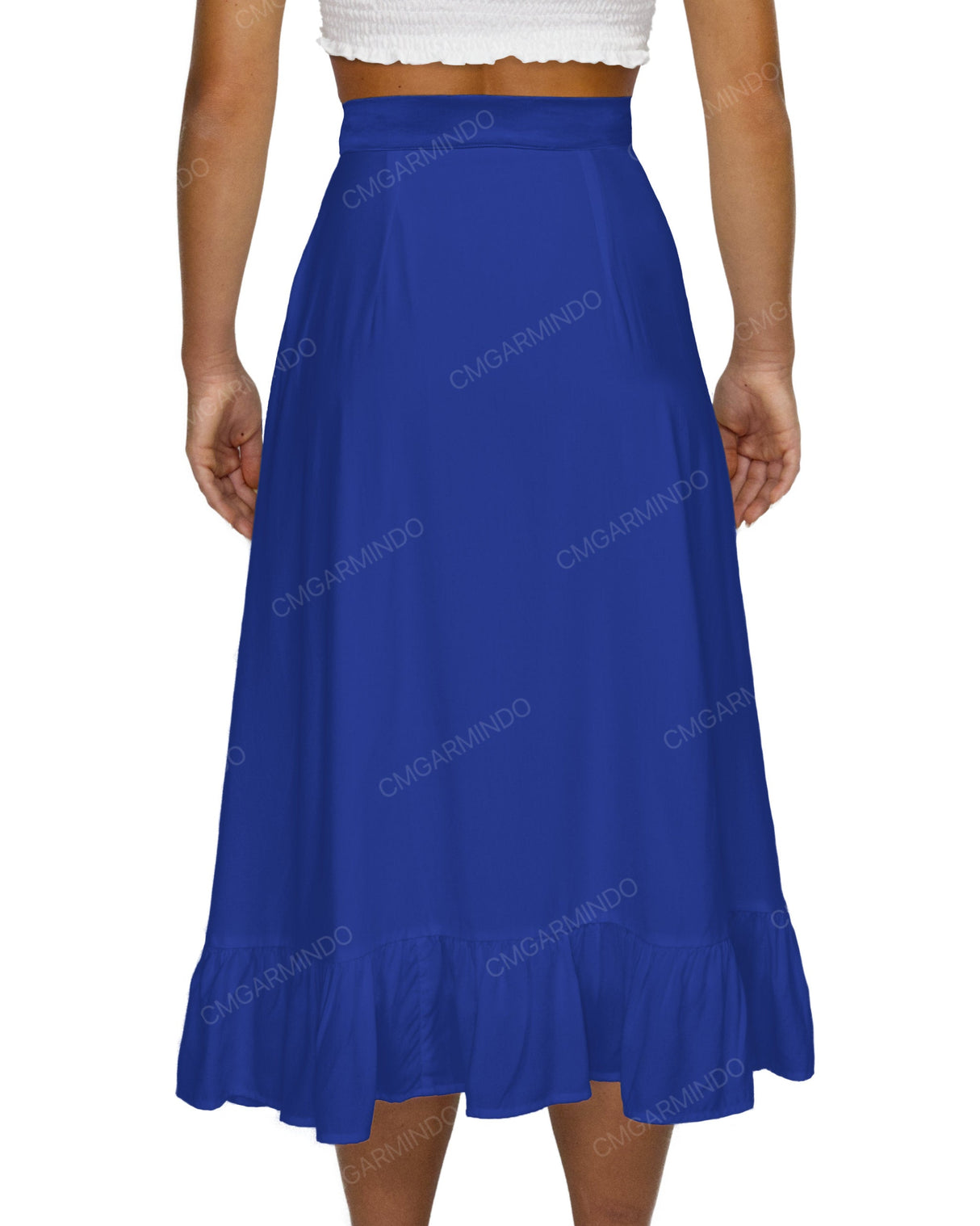 Midi Side Slit Skirt