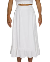 Midi Side Slit Skirt