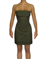 Cut Out Tie Back Mini Dress