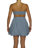 Tube Top Ballon Skirt Mini Dress