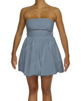 Tube Top Ballon Skirt Mini Dress