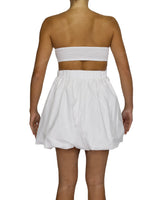 Tube Top Ballon Skirt Mini Dress