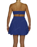 Tube Top Ballon Skirt Mini Dress