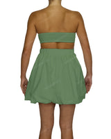 Tube Top Ballon Skirt Mini Dress