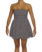 Tube Top Ballon Skirt Mini Dress