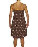 Shirred Waist Tiered Mini Dress
