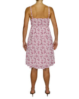 Shirred Waist Tiered Mini Dress