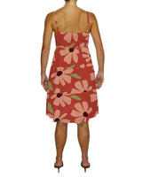 Shirred Waist Tiered Mini Dress