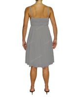 Shirred Waist Tiered Mini Dress