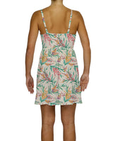 Shirred Back Mini Dress
