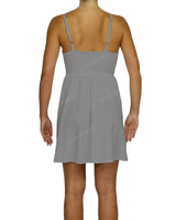 Shirred Back Mini Dress