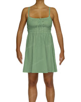 Shirred Back Mini Dress