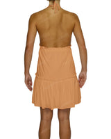 Halter Tie Ruffle Tiered Mini Dress