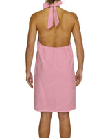 Halter Tie A-Line Mini Dress