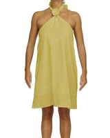 Halter Tie A-Line Mini Dress
