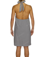 Halter Tie A-Line Mini Dress