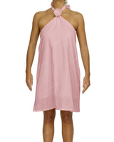 Halter Tie A-Line Mini Dress