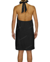 Halter Tie A-Line Mini Dress