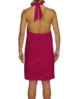 Halter Tie A-Line Mini Dress