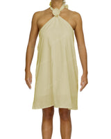 Halter Tie A-Line Mini Dress