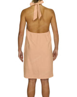 Halter Tie A-Line Mini Dress