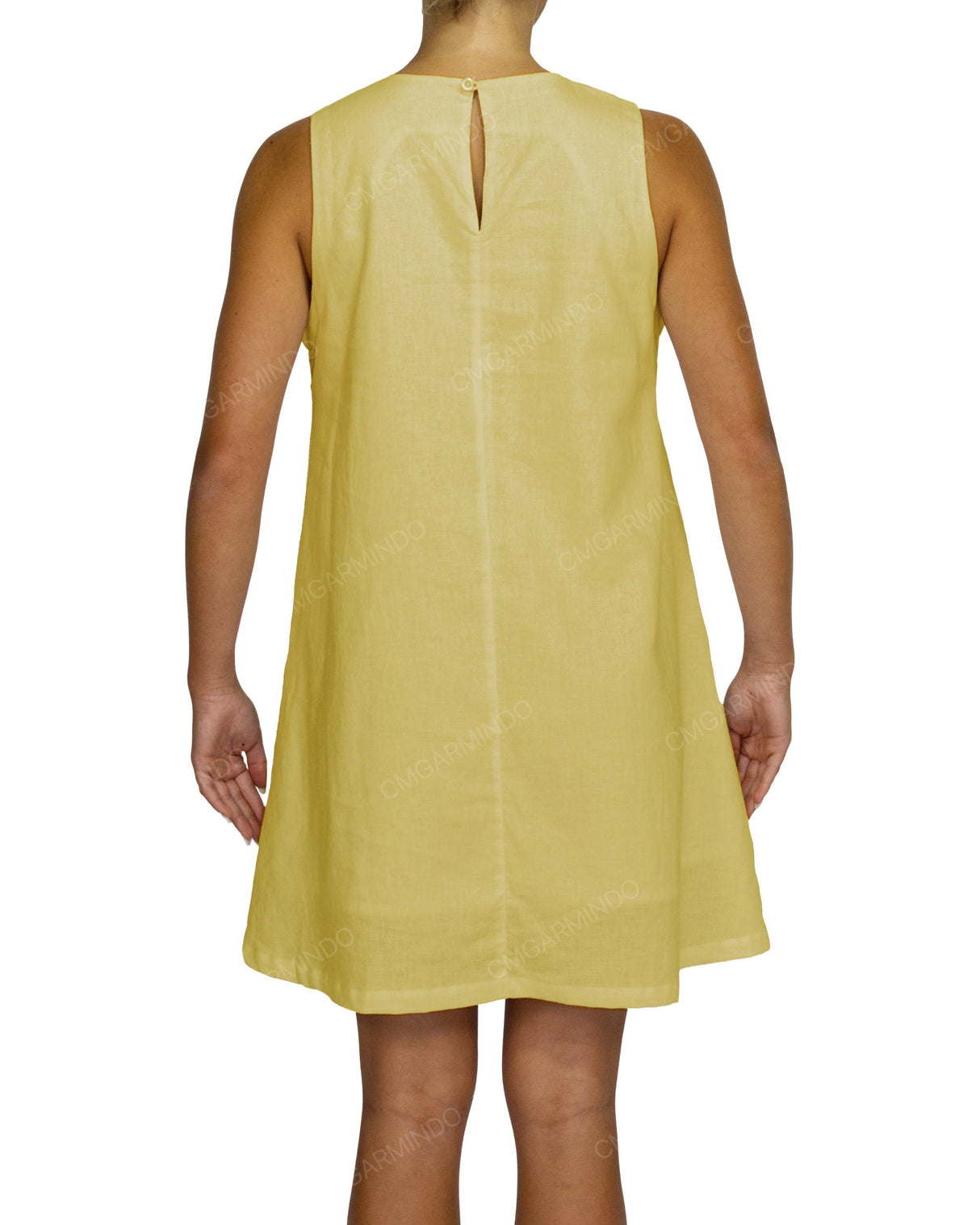 Sleeveless A-Line Mini Dress