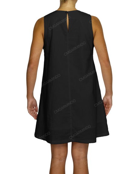 Sleeveless A-Line Mini Dress