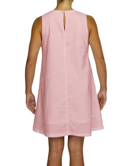 Sleeveless A-Line Mini Dress