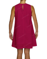Sleeveless A-Line Mini Dress