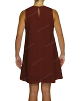 Sleeveless A-Line Mini Dress