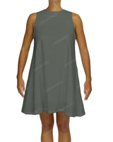 Sleeveless A-Line Mini Dress